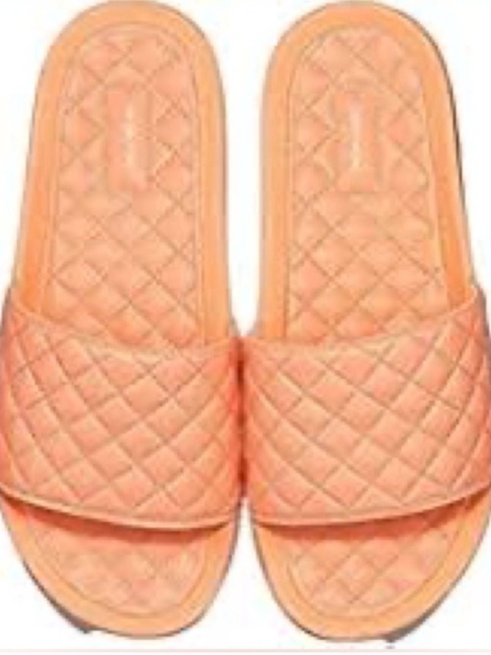APL Lusso Slides in Neon Peach